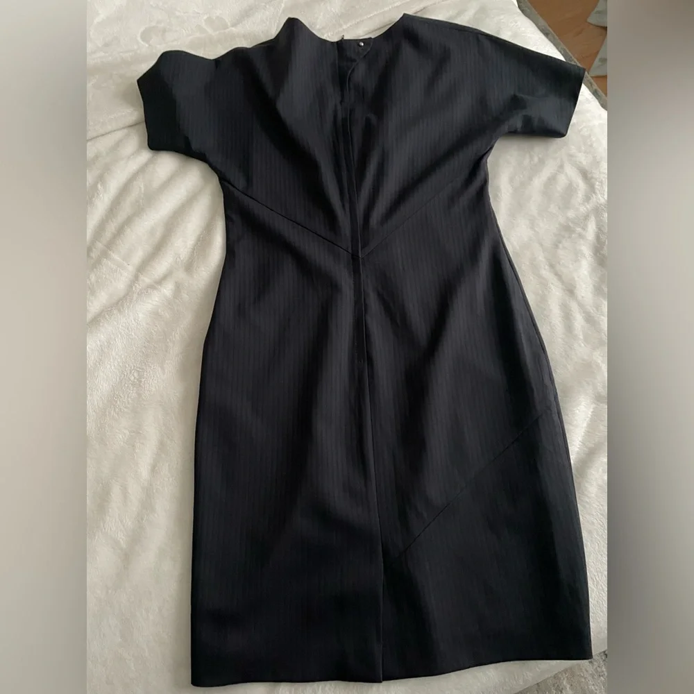 Elegant Black office Dress - Picture 5 of 7